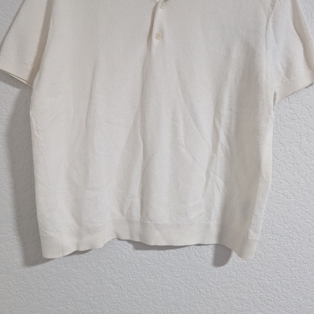 H&M Boucle Polo Shirt / L - Picture 3 of 6